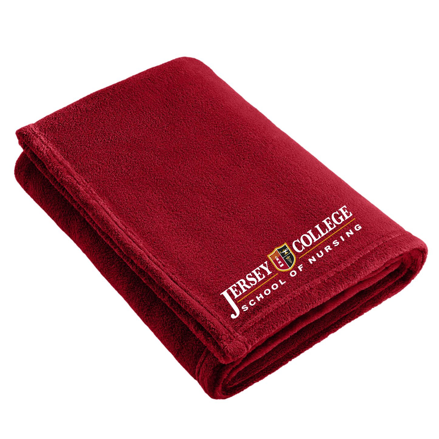 Center Logo Cozy Blanket