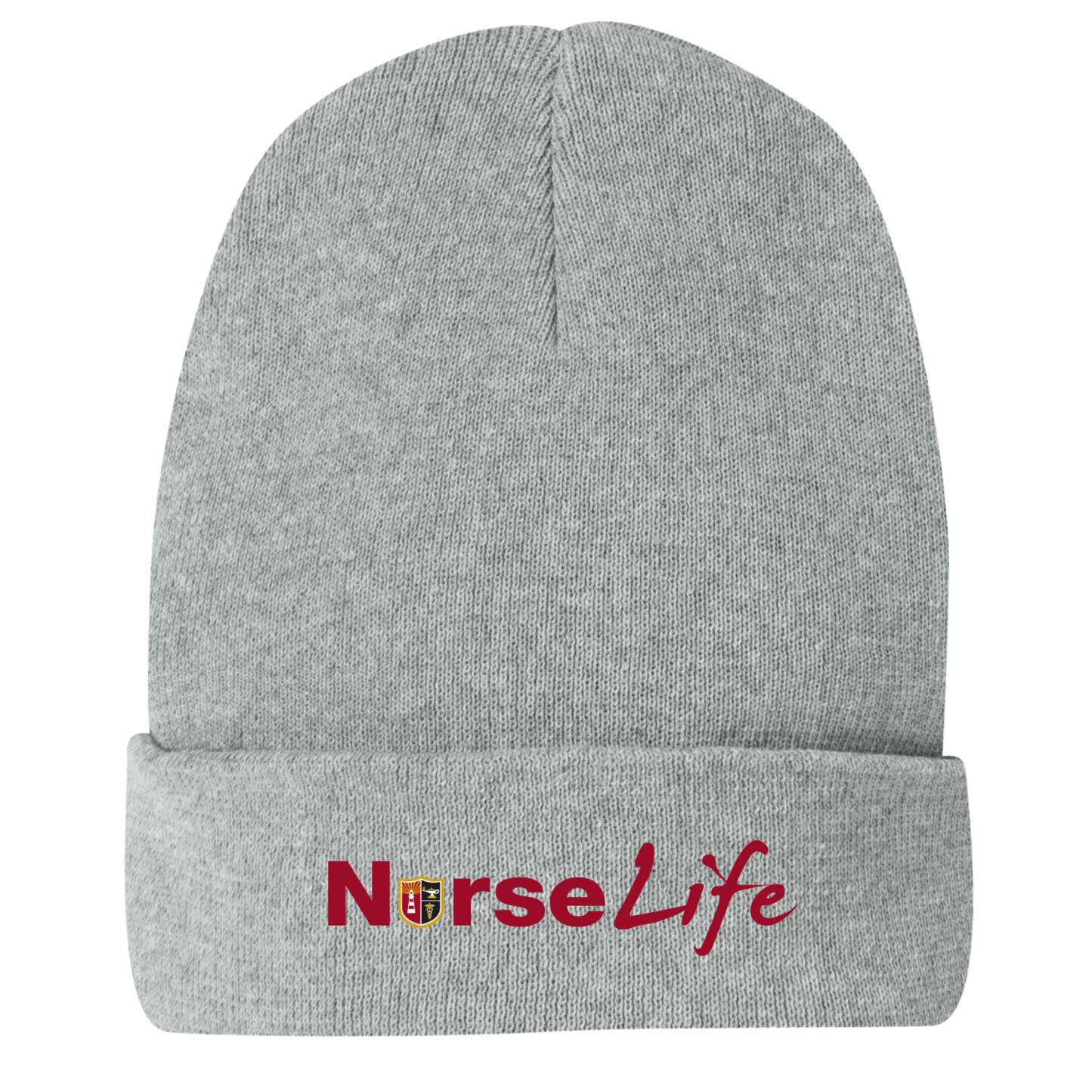 Nurse Life Crest Beanie