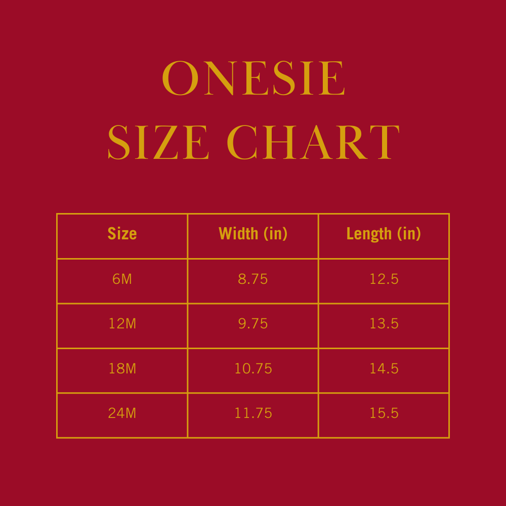 Heart Crest Onesie
