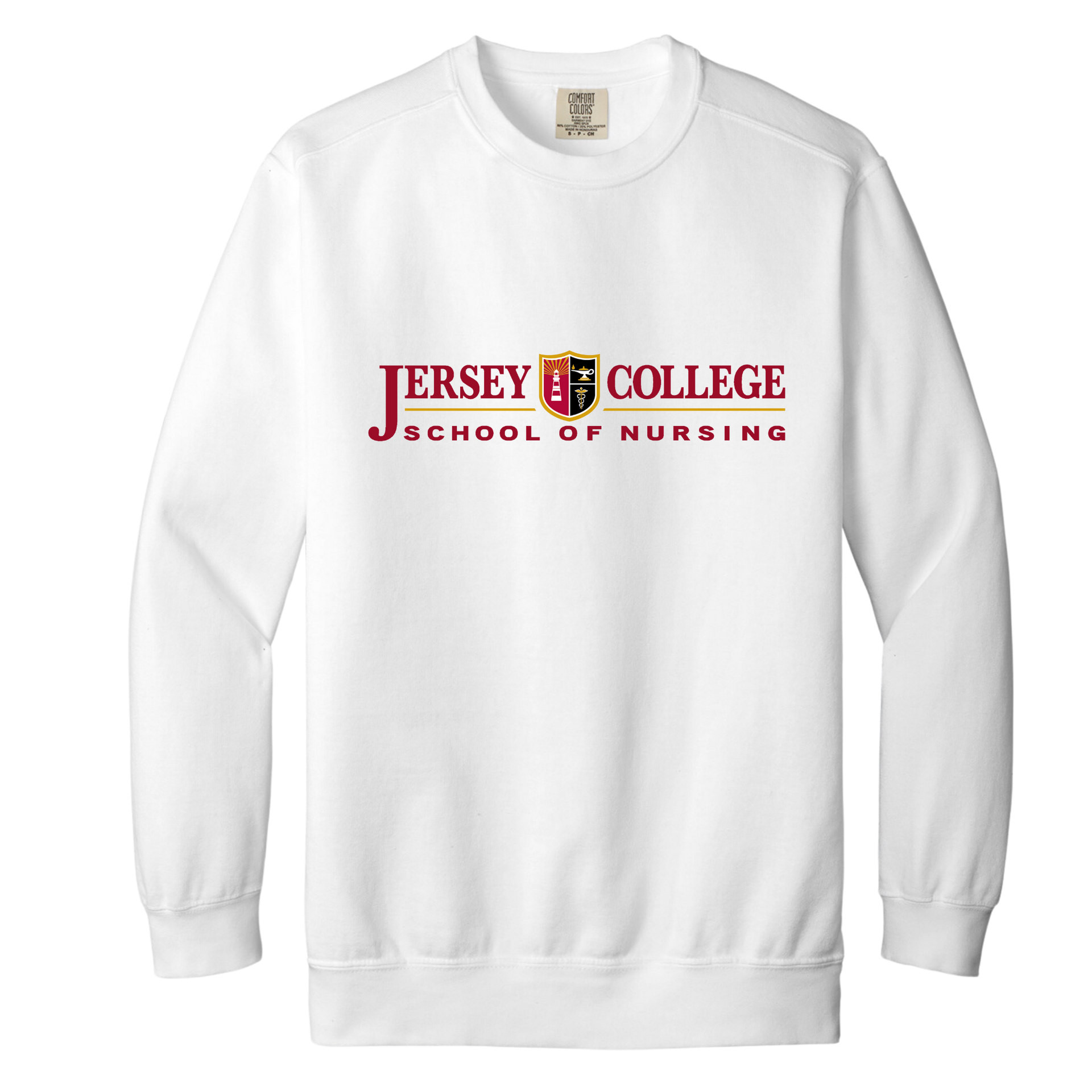Center Logo Crewneck Sweatshirt – Jersey College