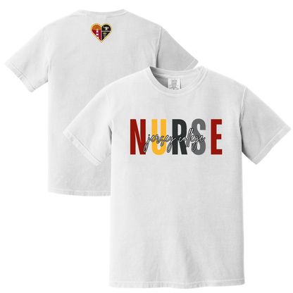 Jersey College Nurse Graphic T-Shirt