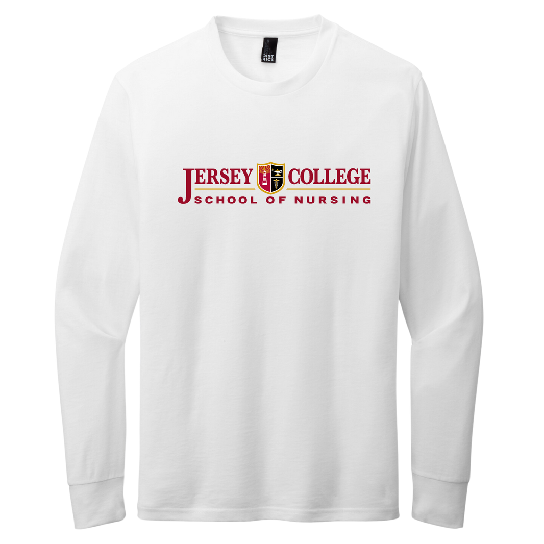0401~Jersey UNIVERSITY T-shirt with Logo Print