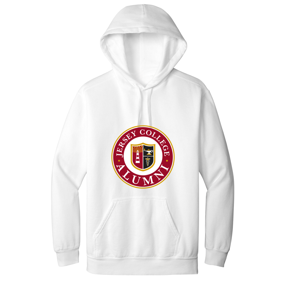 Jersey College Alumni Emblem Hoodie