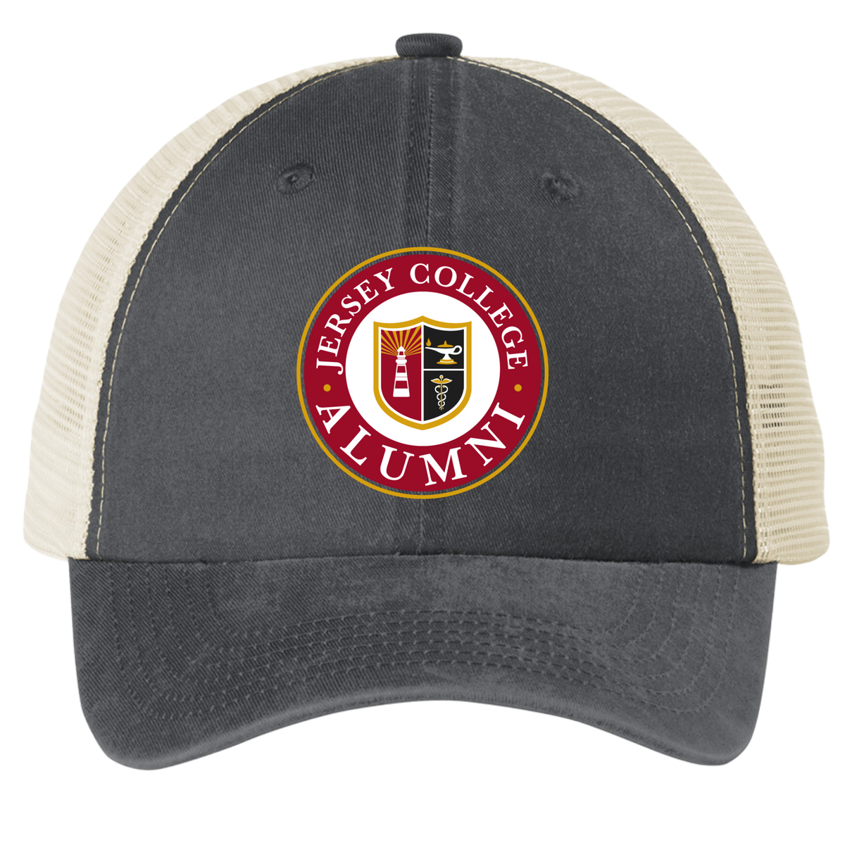 Jersey College Alumni Emblem Mesh Hat