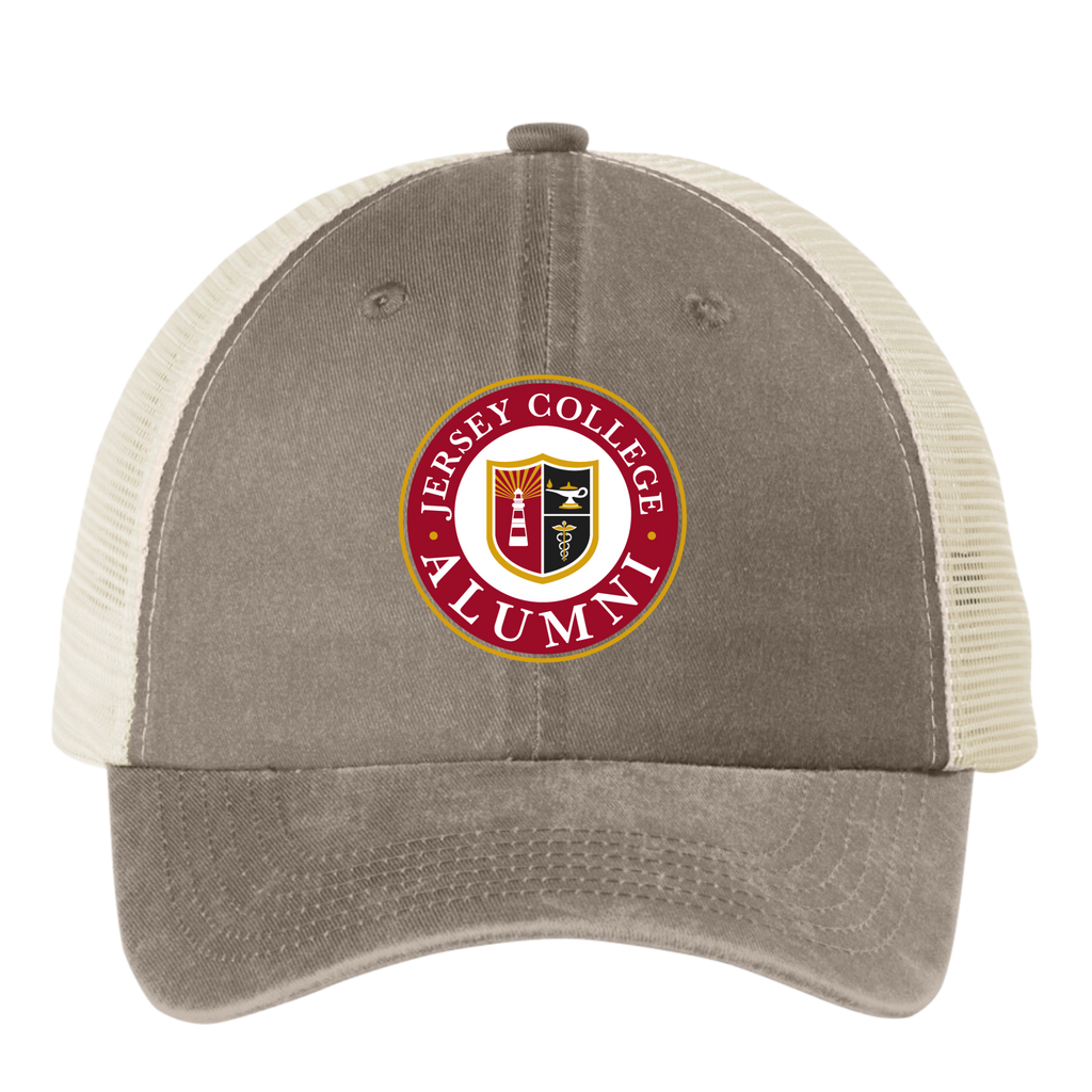 Jersey College Alumni Emblem Mesh Hat
