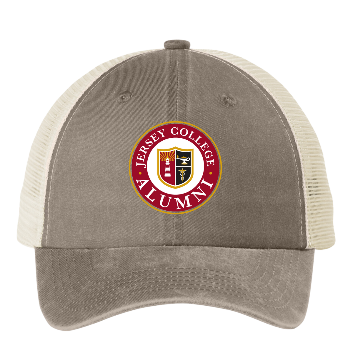 Jersey College Alumni Emblem Mesh Hat