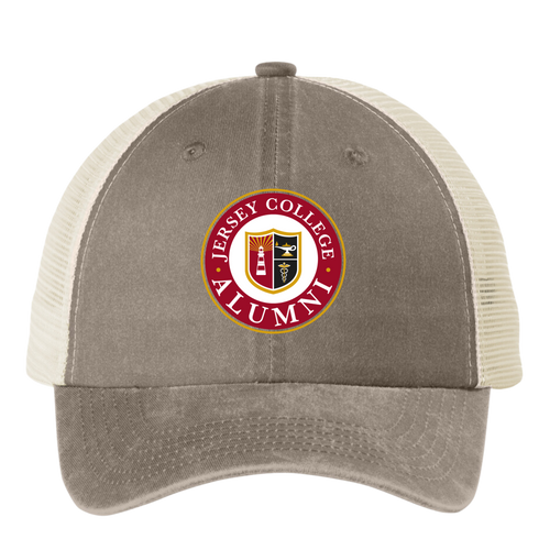 Jersey College Alumni Emblem Mesh Hat