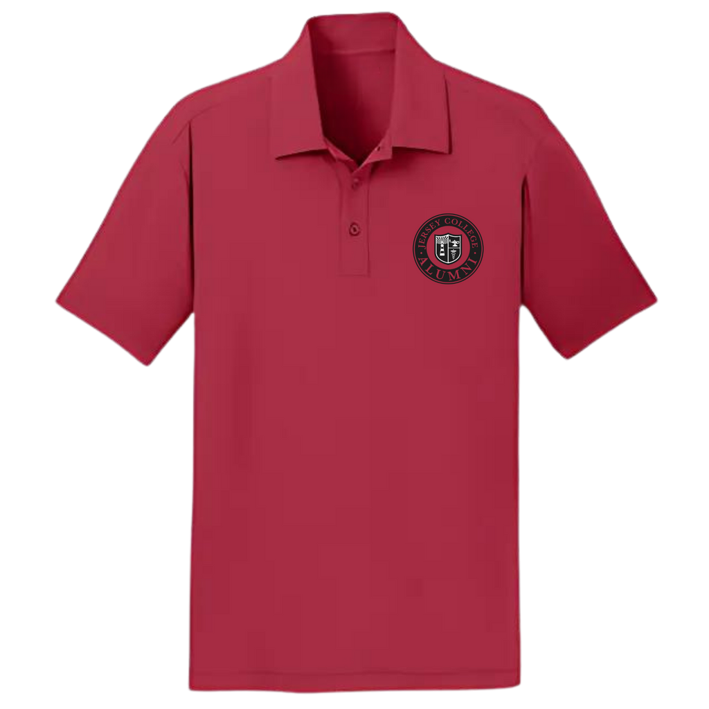 Jersey College Alumni Emblem Performance Polo
