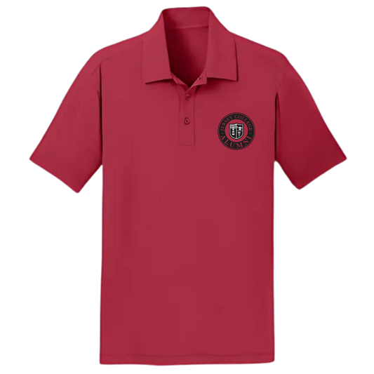 Jersey College Alumni Emblem Performance Polo
