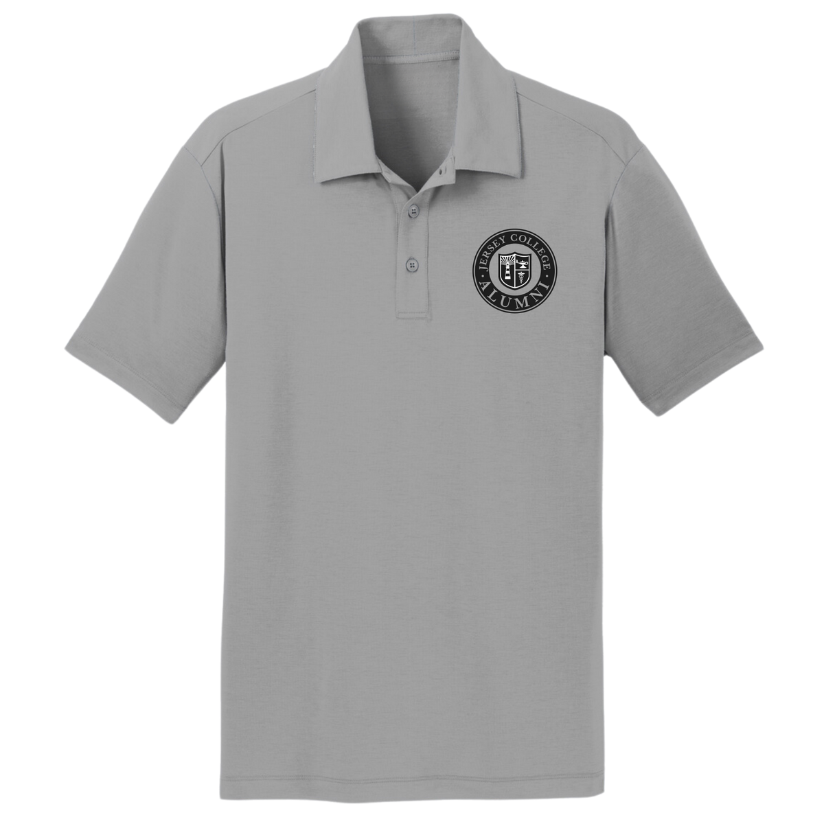 Jersey College Alumni Emblem Performance Polo