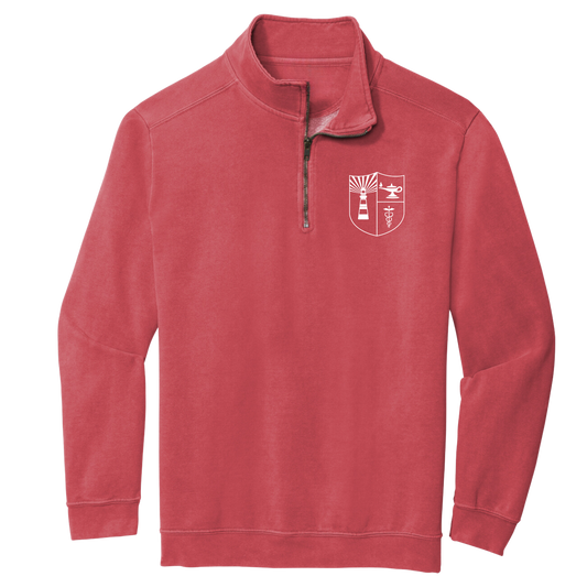Jersey College Crest 1/4 Zip Sweatshirt