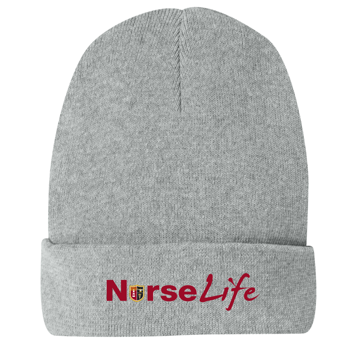 Jersey College Nurse Life Crest Beanie