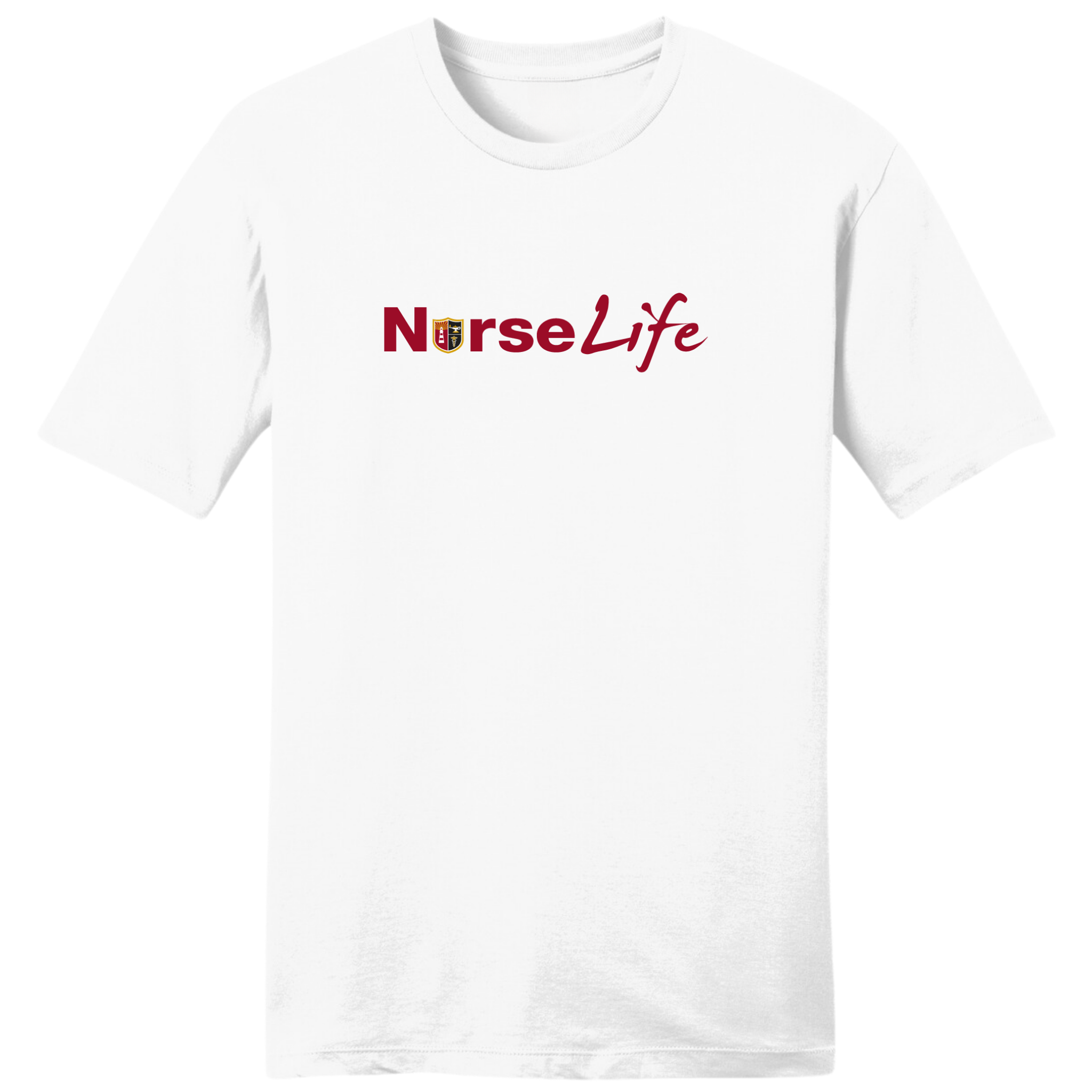 Jersey College Nurse Life Crest T-Shirt