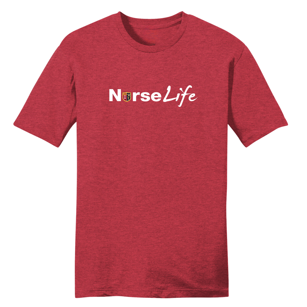 Jersey College Nurse Life Crest T-Shirt