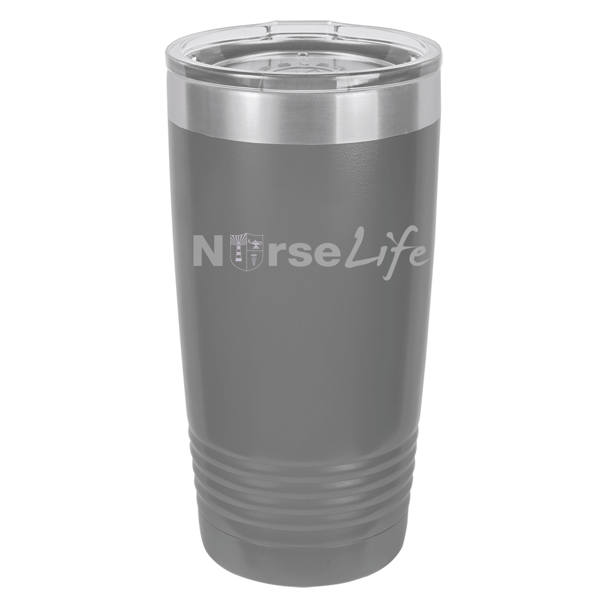 Jersey College Nurse Life Crest Tumbler