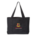 Jersey College Stacked Logo Tote