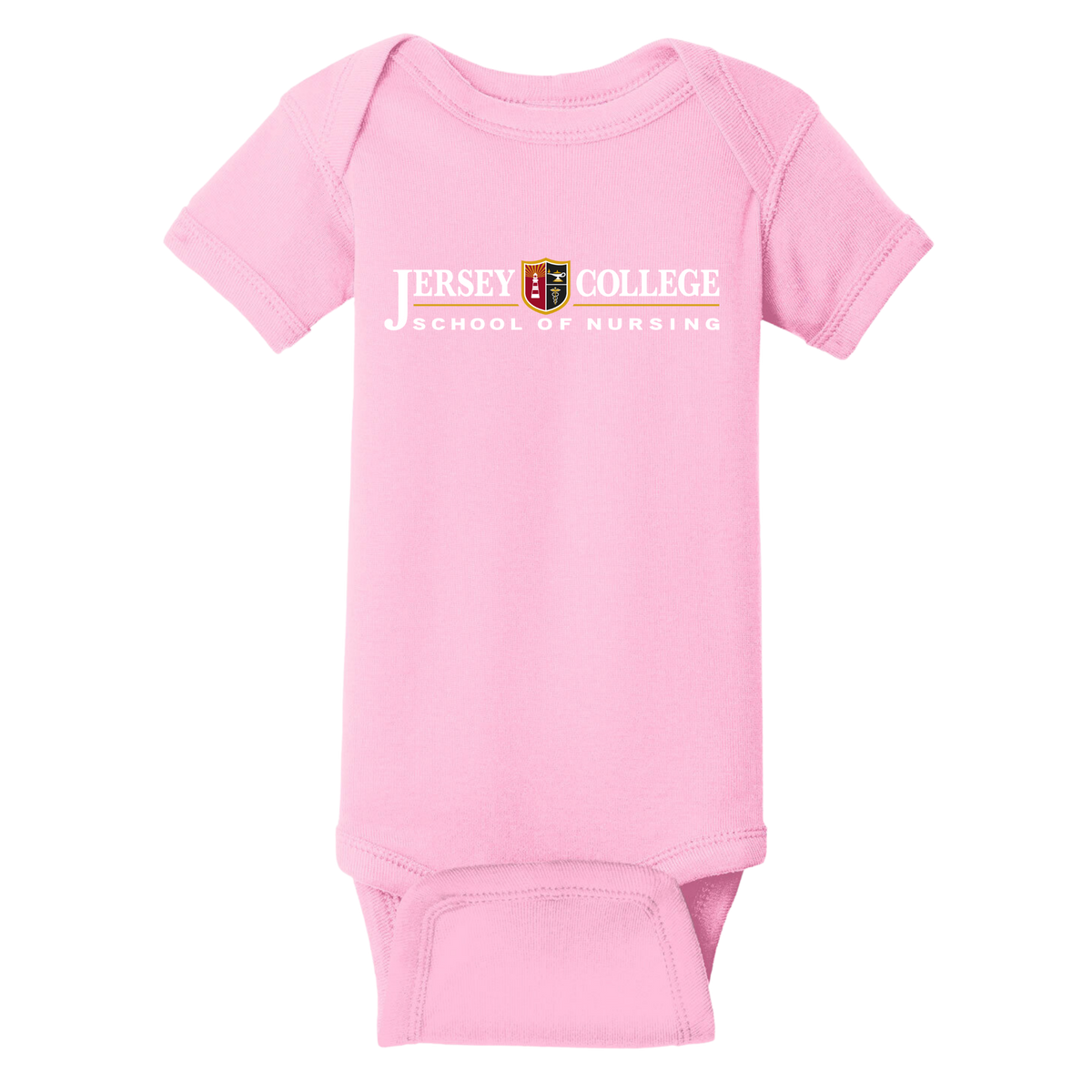 Jersey College Toddler Wordmark Onesie