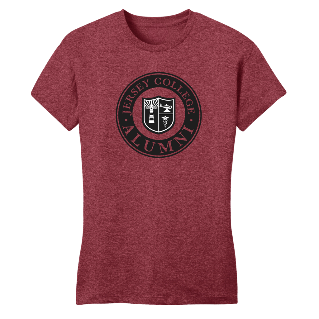 Jersey College Womens Alumni Emblem T-Shirt