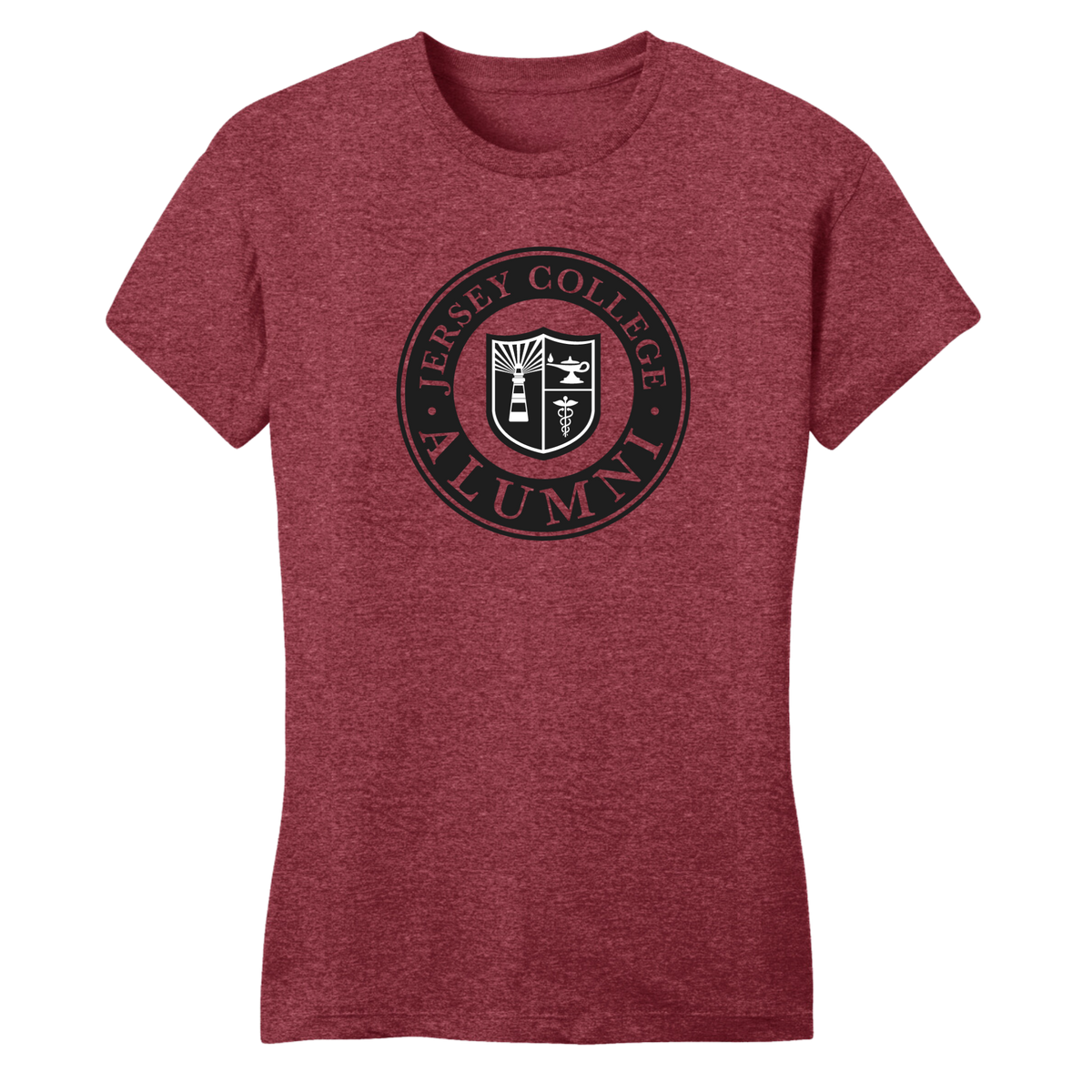 Jersey College Womens Alumni Emblem T-Shirt