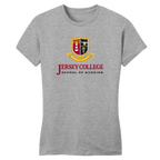 Jersey College Womens Stacked Logo T-Shirt