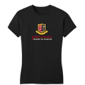 Jersey College Womens Stacked Logo T-Shirt
