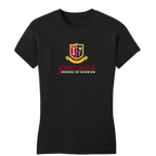 Jersey College Womens Stacked Logo T-Shirt