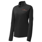 Jersey College Womens Wordmark 1/4 Zip Pullover