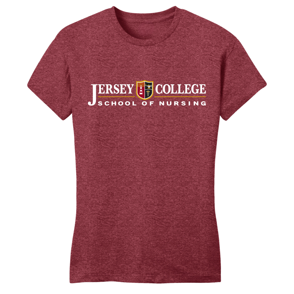 Jersey College Womens Wordmark T-Shirt