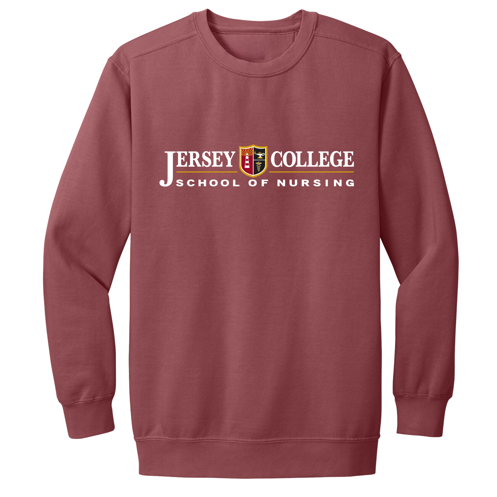 Jersey College Wordmark Crewneck