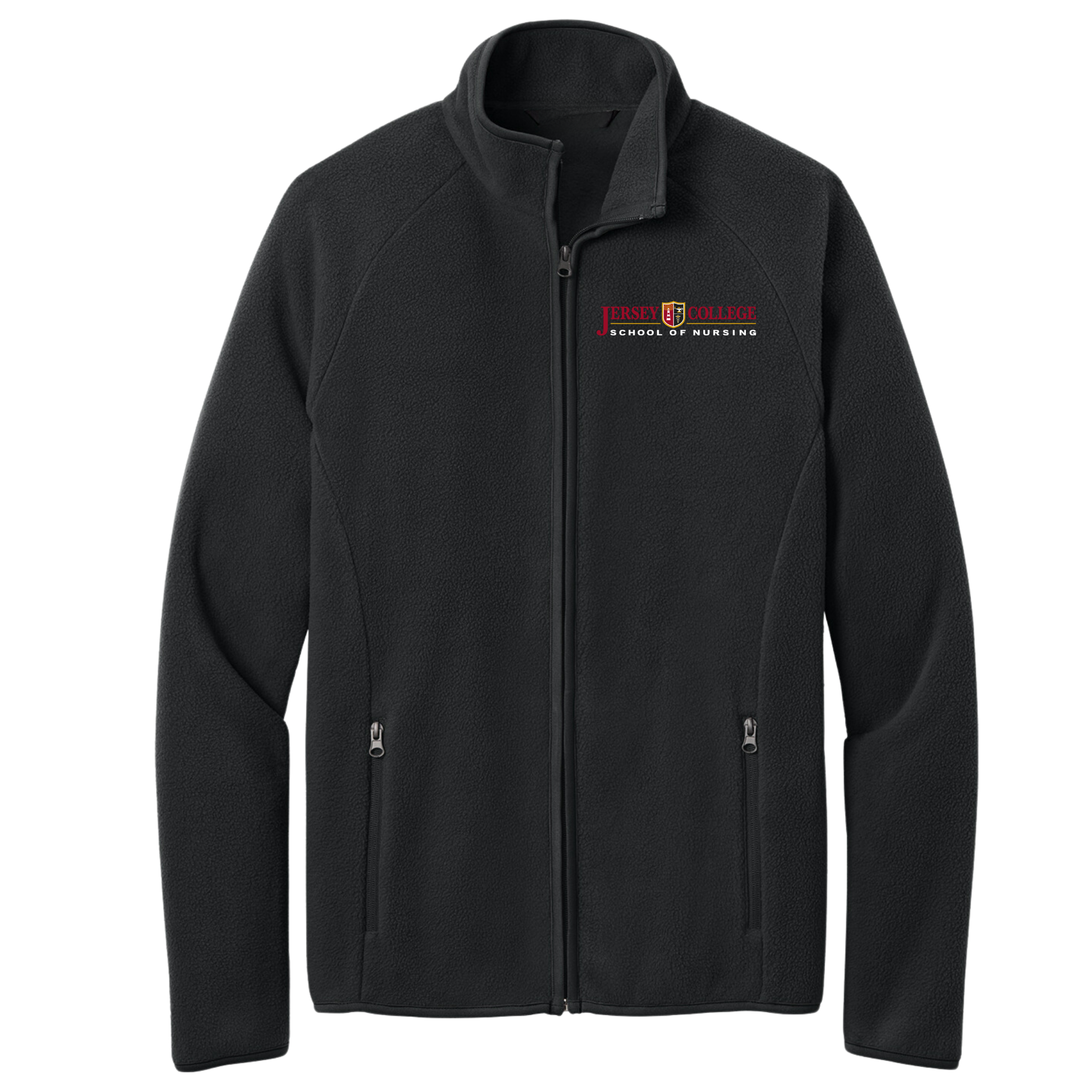 Jersey College Wordmark Full Zip Sweatshirt