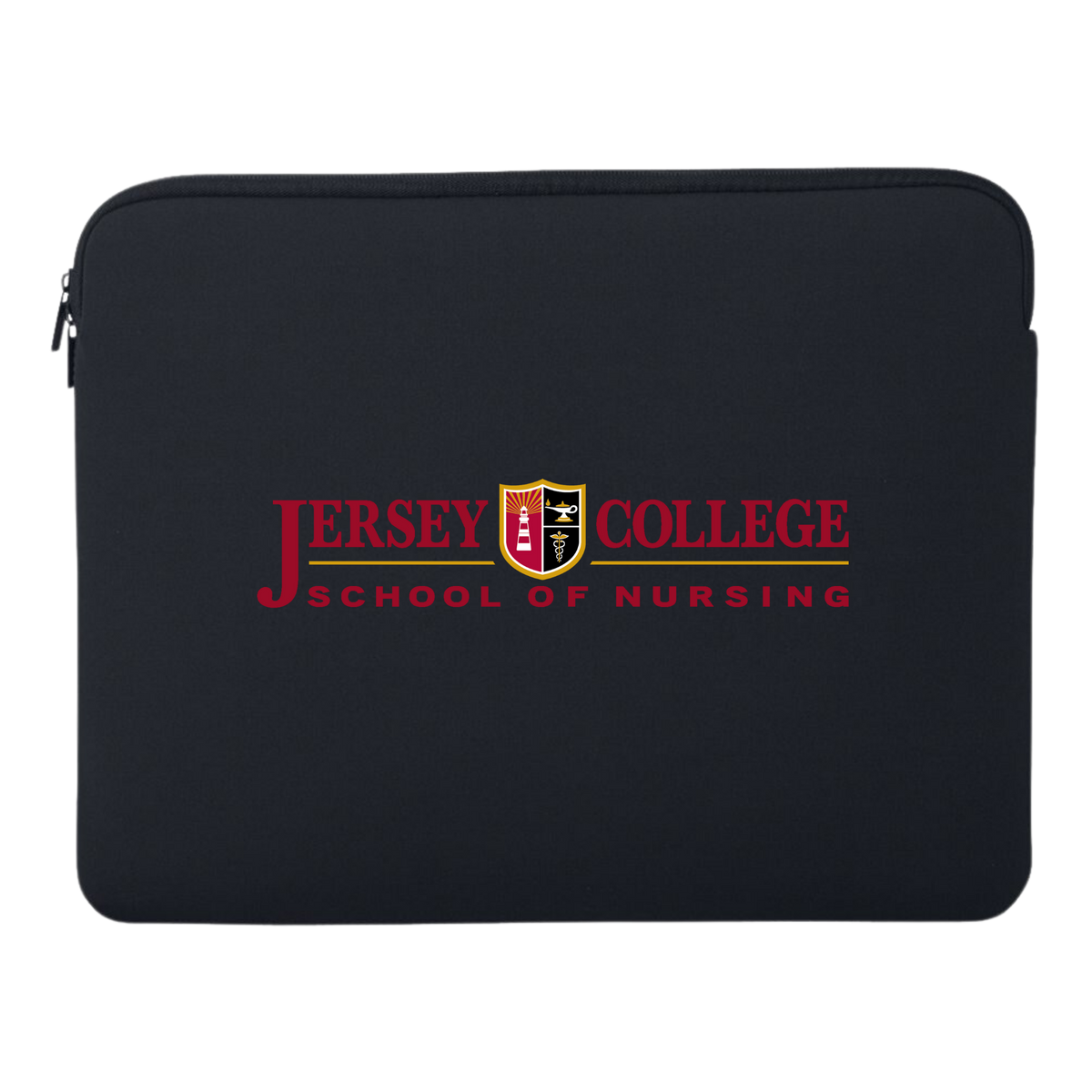 Jersey College Wordmark Laptop Sleeve