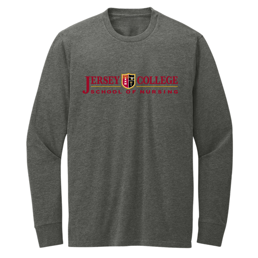 Jersey College Wordmark Long Sleeve T-Shirt