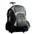 Jersey College Wordmark Wheeled Backpack