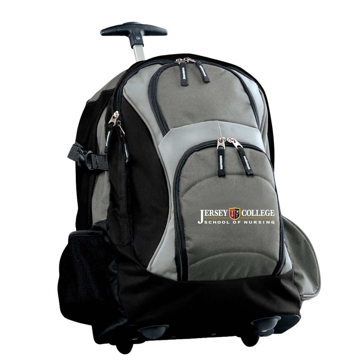 Jersey College Wordmark Wheeled Backpack