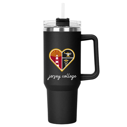 Heart Crest 40 oz Tumbler