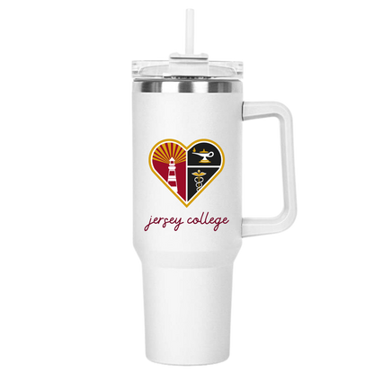 Heart Crest 40 oz Tumbler